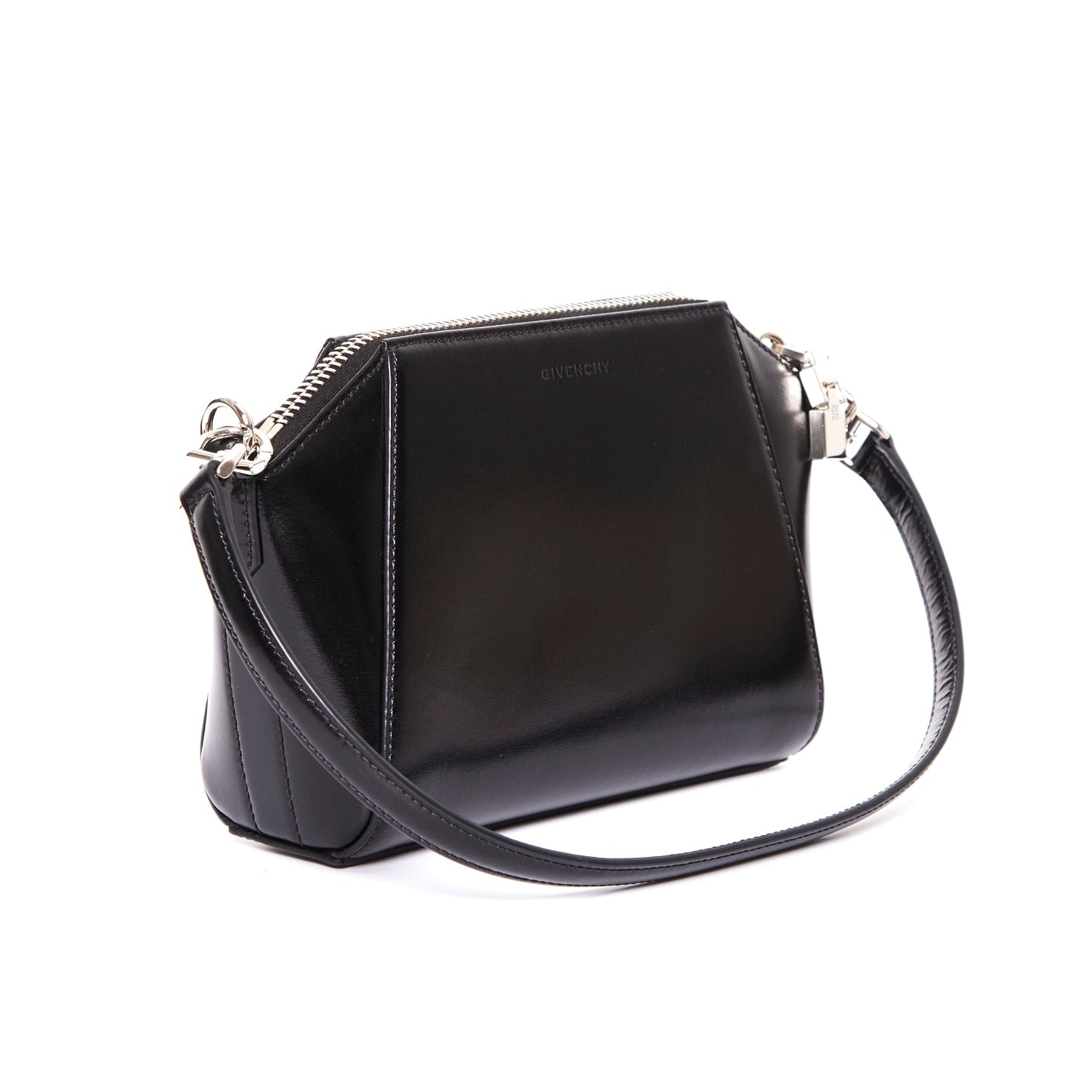 GIVENCHY Box Calfskin XS Antigona Black