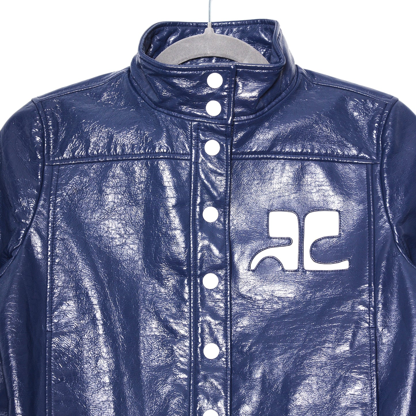 Courrèges Vinyl Reedition Jacket 'Dusk Blue' 36