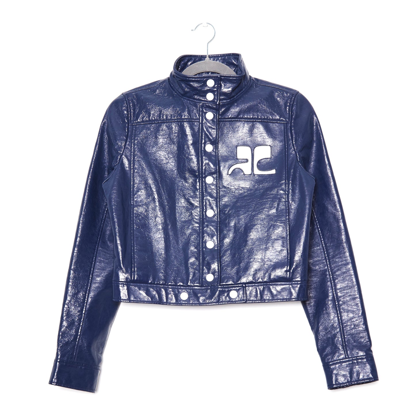 Courrèges Vinyl Reedition Jacket 'Dusk Blue' 36