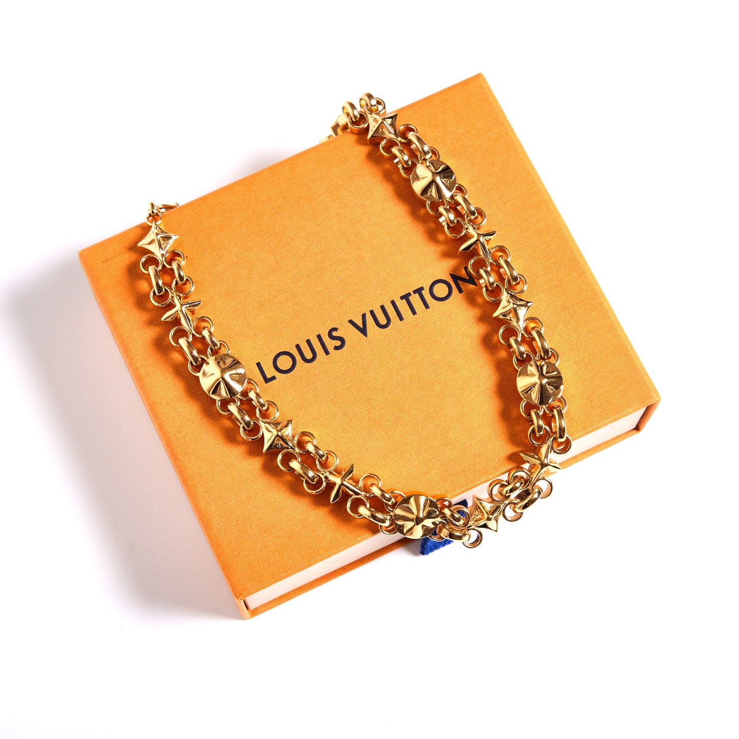 LOUIS VUITTON My Flower Chain Necklace