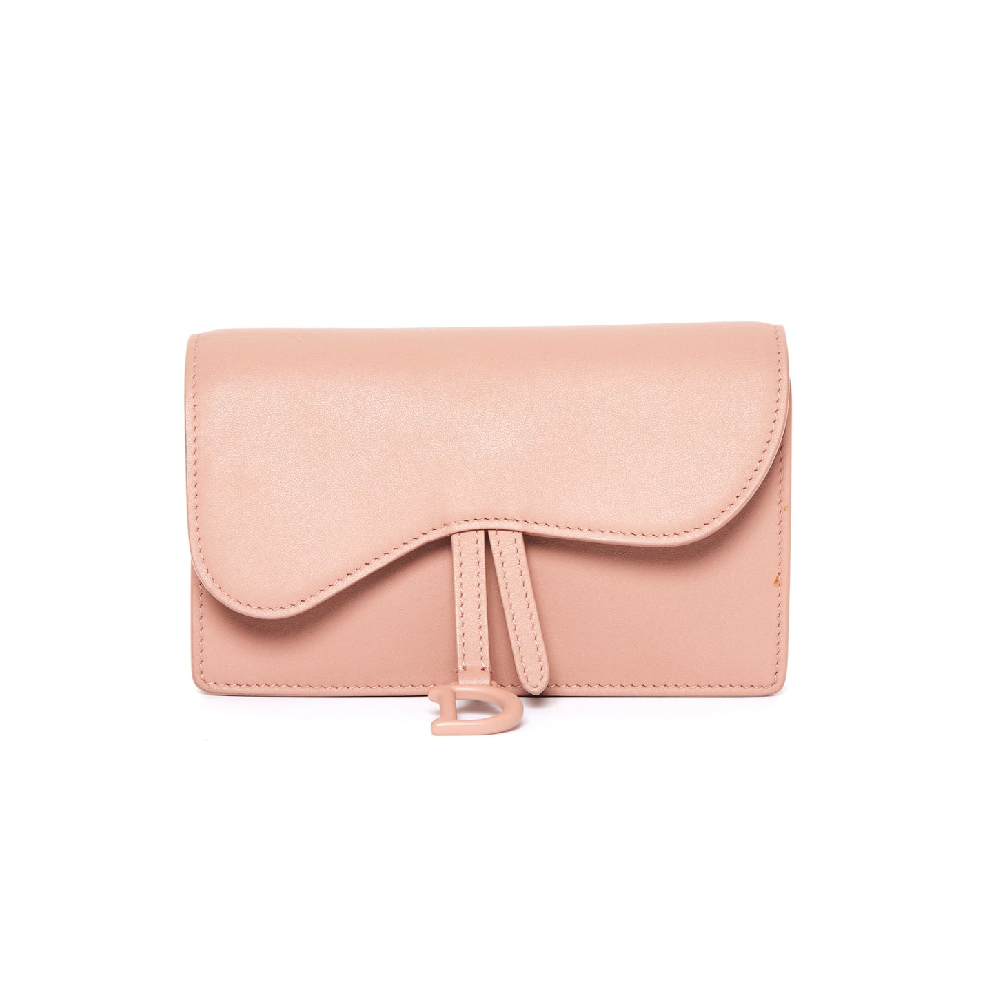 DIOR Pouch Saddle Waist Belt Bag Blush Pink