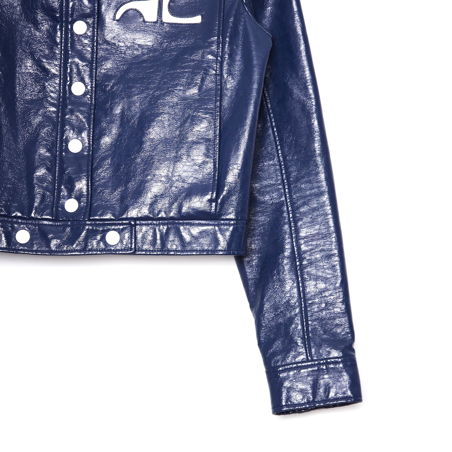 Courrèges Vinyl Reedition Jacket 'Dusk Blue' 36