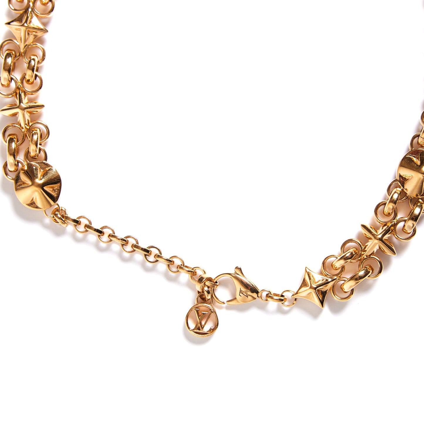 LOUIS VUITTON My Flower Chain Necklace