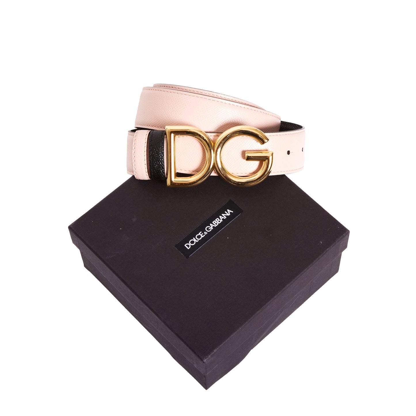 DOLCE & GABBANA Reversible DG Logo Belt