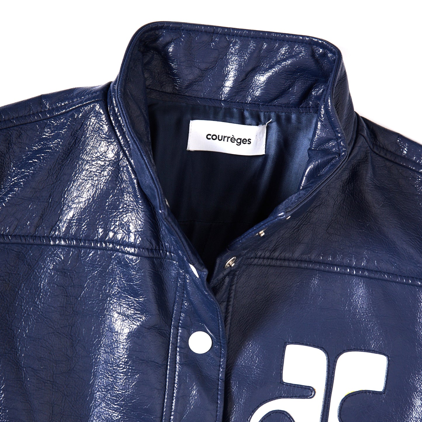 Courrèges Vinyl Reedition Jacket 'Dusk Blue' 36