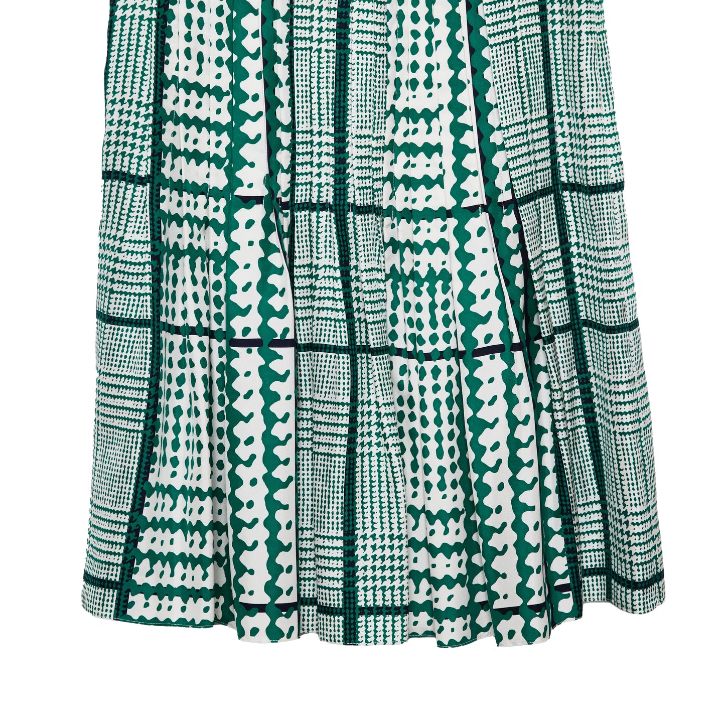 OSCAR DE LA RENTA Geometric Pattern Dress 12