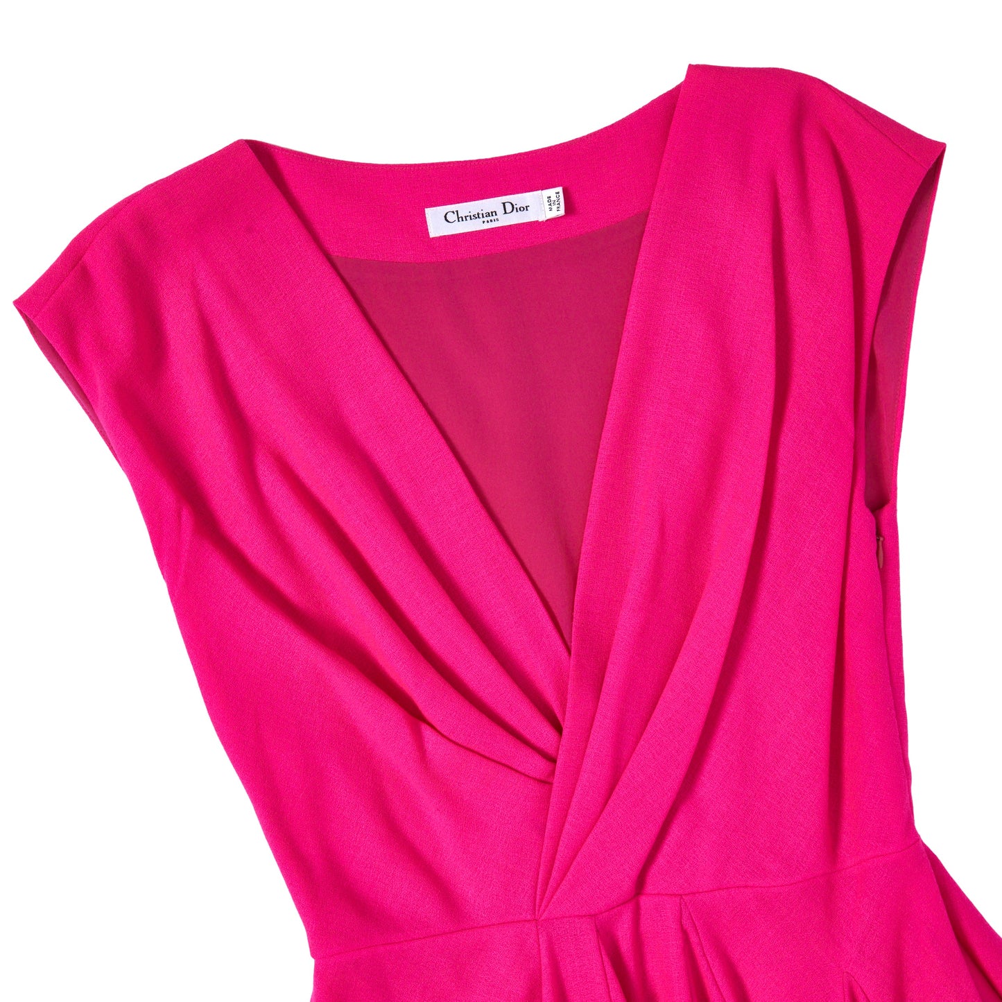 Christian Dior Vintage John Galliano 2010 Fushia Dress 10