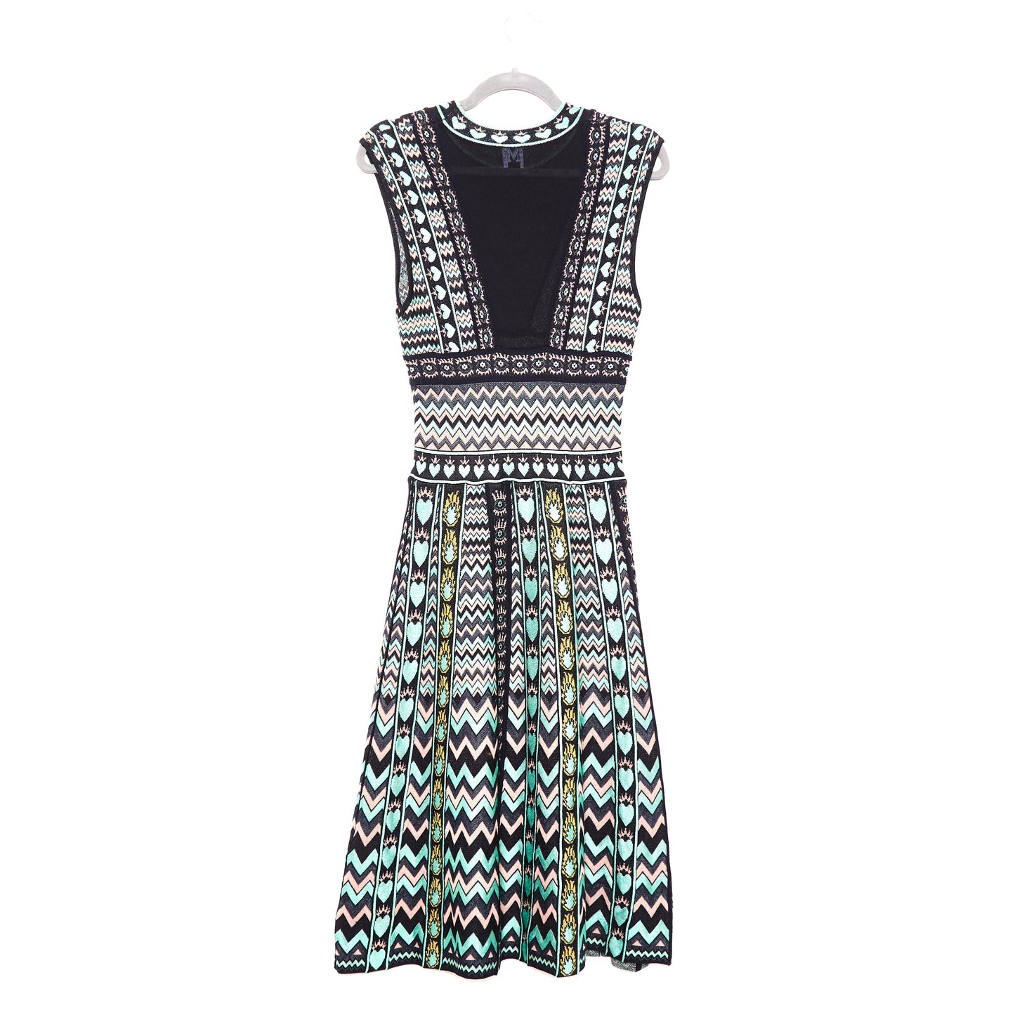 MISSONI Print Knee Length Tent Dress 40