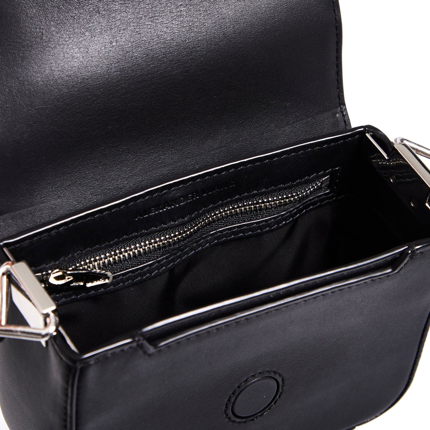 ALEXANDER WANG Small Prisma Envelope Crossbody - Black Leather