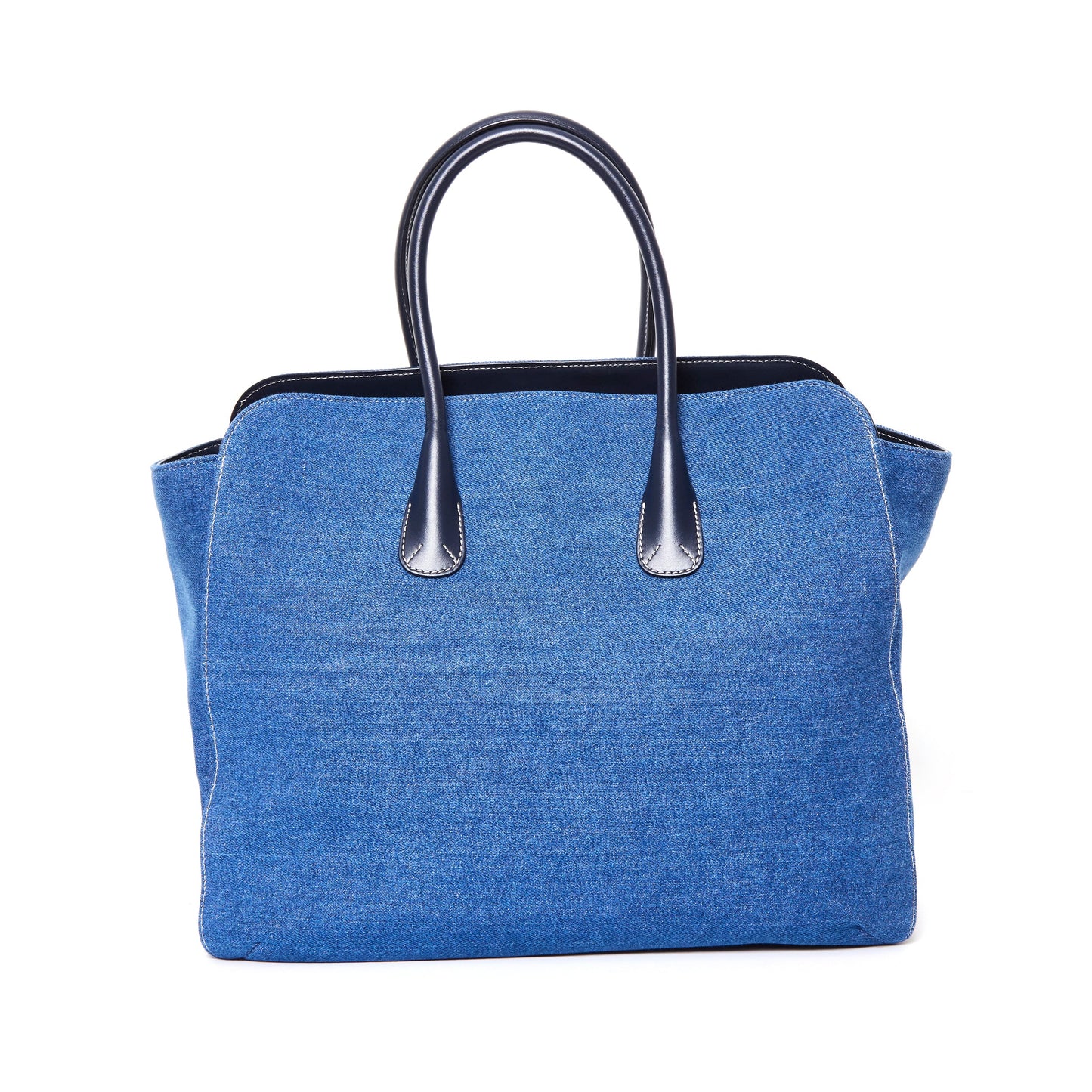 GIORGIO ARMANI Denim Tote Bag in Denim Jeans