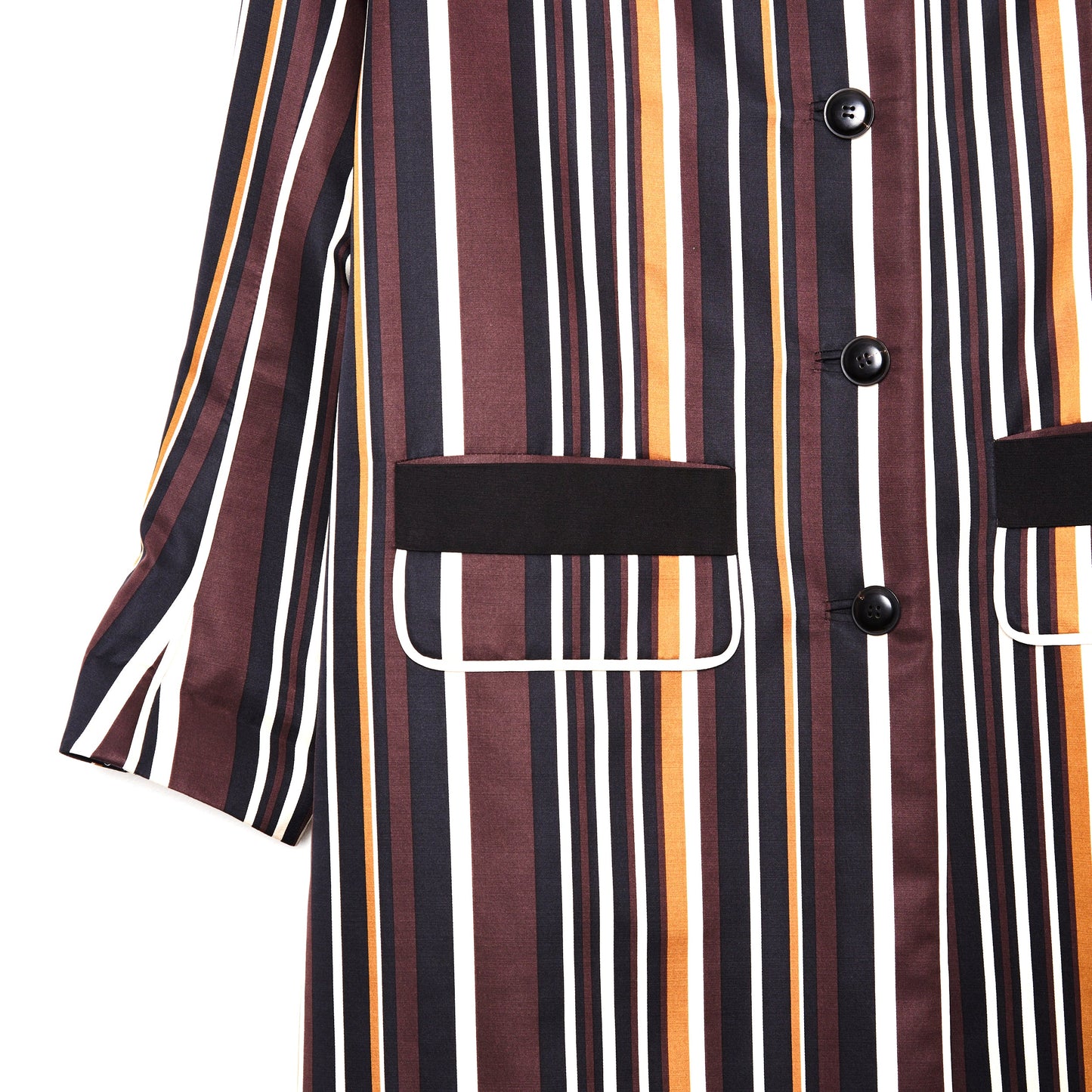 PRADA Printed Radzmire Blazer OverCoat 38