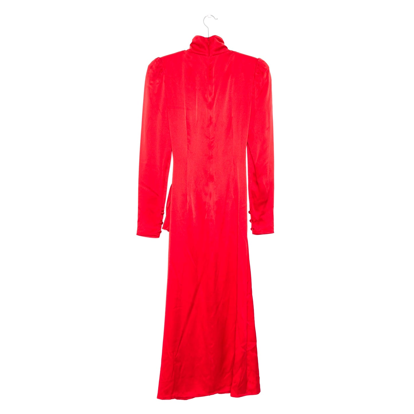 ALESSANDRA RICH Silk Red Dress S