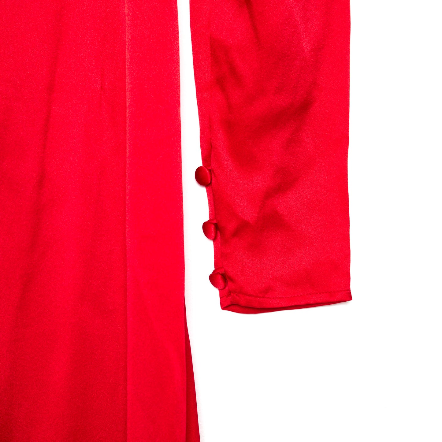 ALESSANDRA RICH Silk Red Dress S