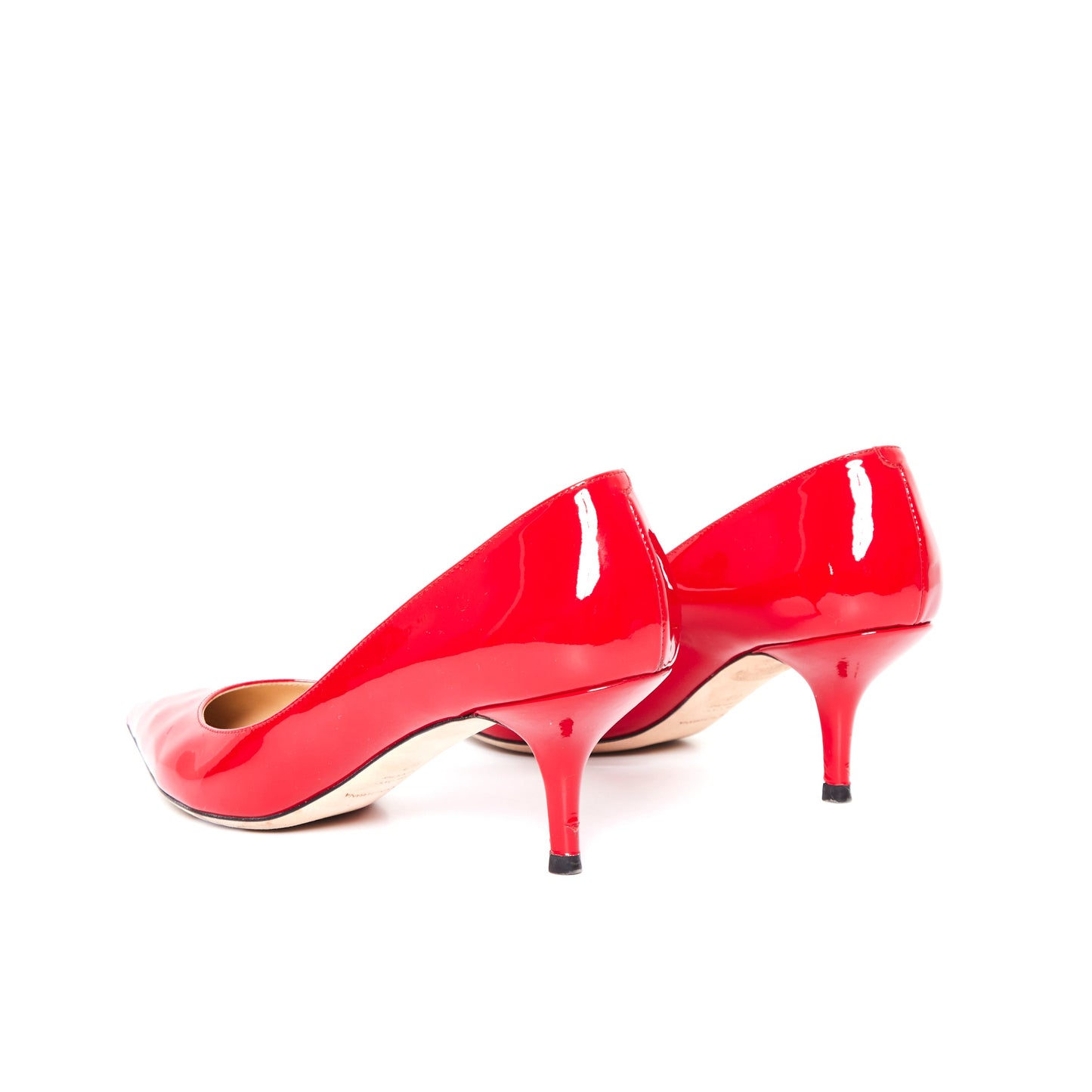 DOLCE & GABBANA Red Patent Leather Pumps 40