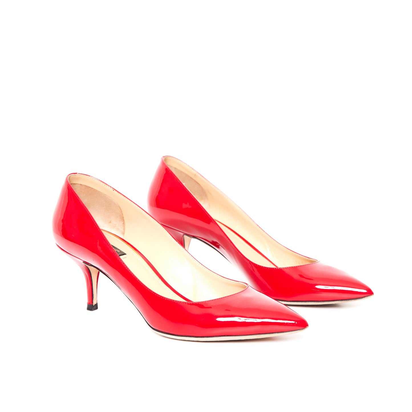 DOLCE & GABBANA Red Patent Leather Pumps 40
