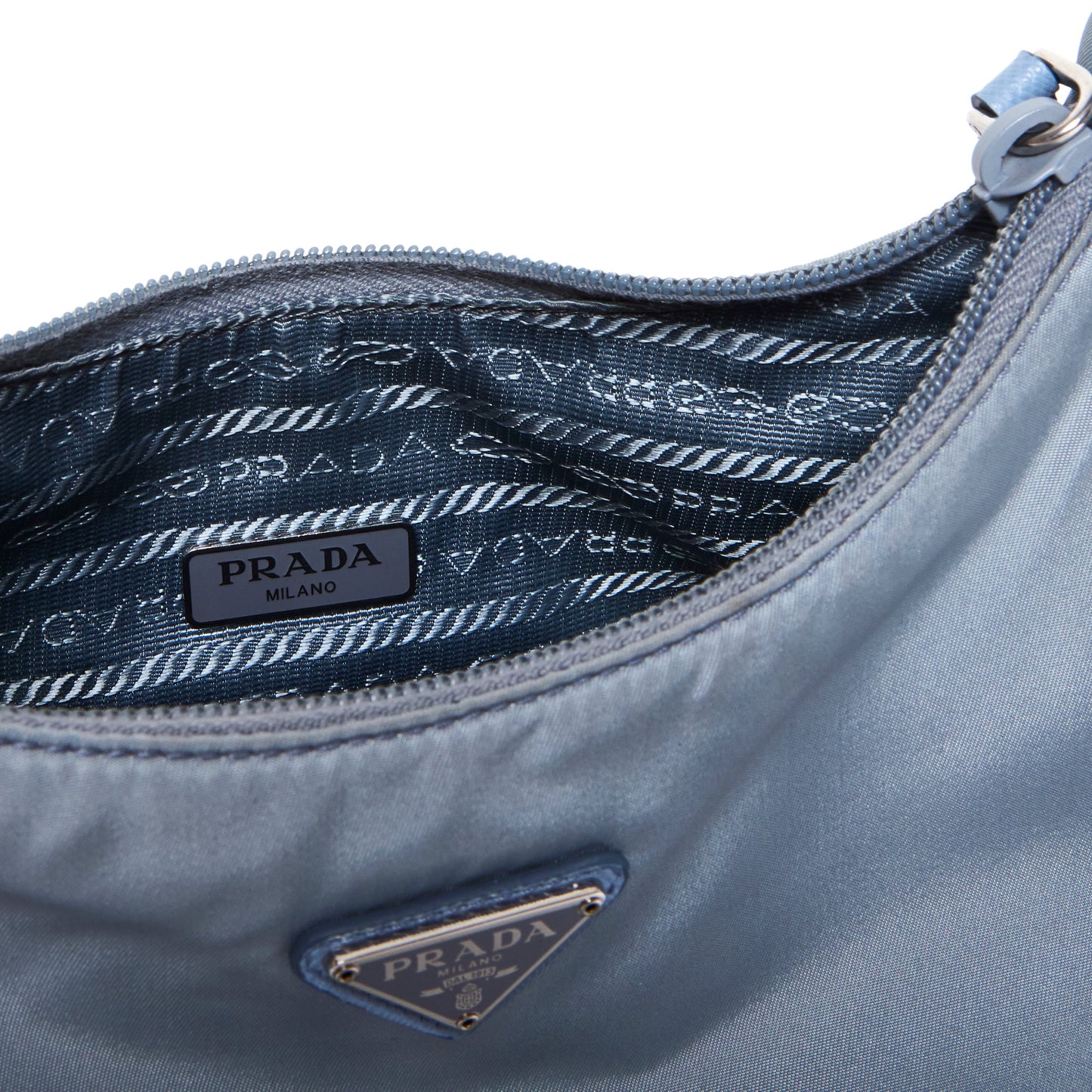 PRADA Re-edition Nylon shoulder bag - Grey
