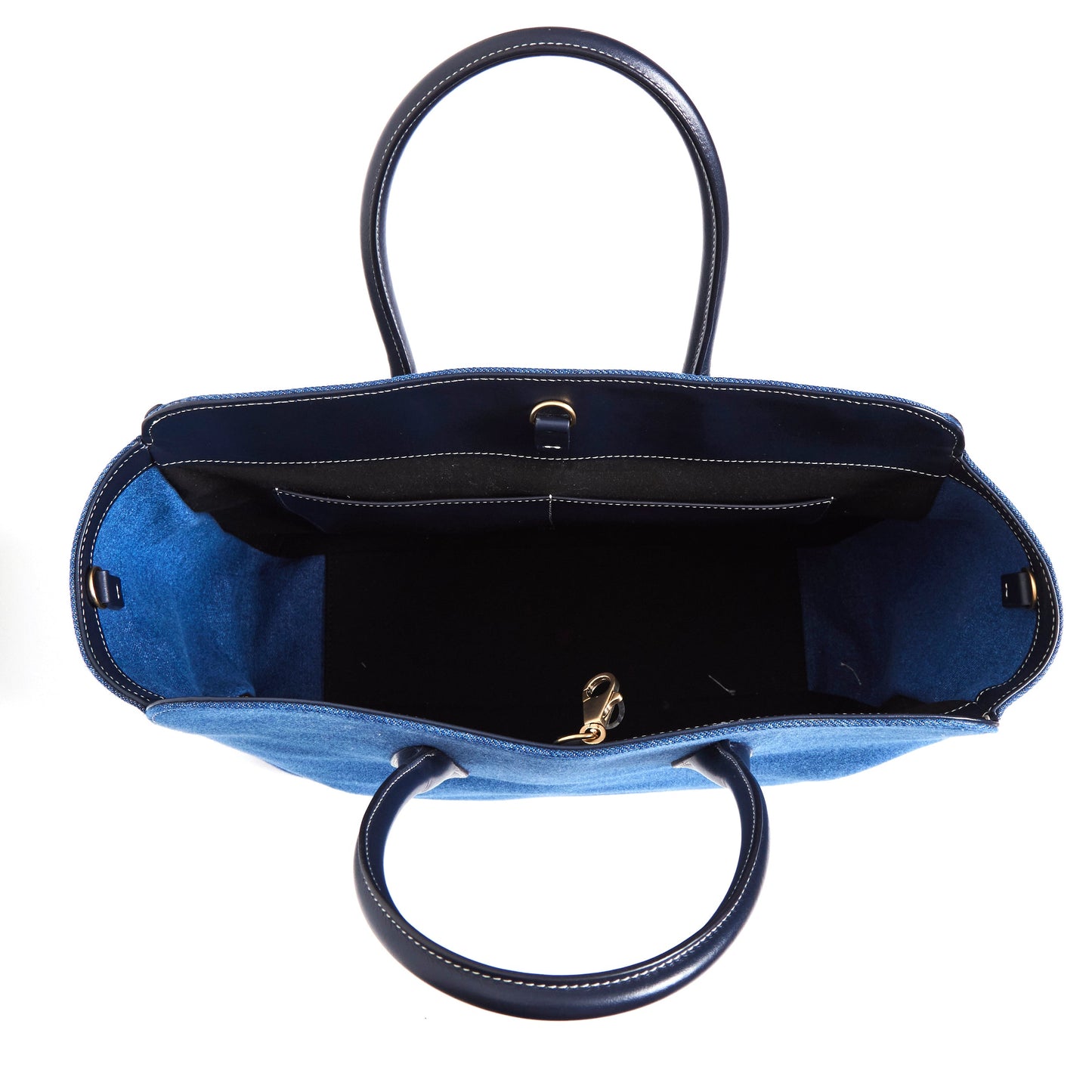 GIORGIO ARMANI Denim Tote Bag in Denim Jeans