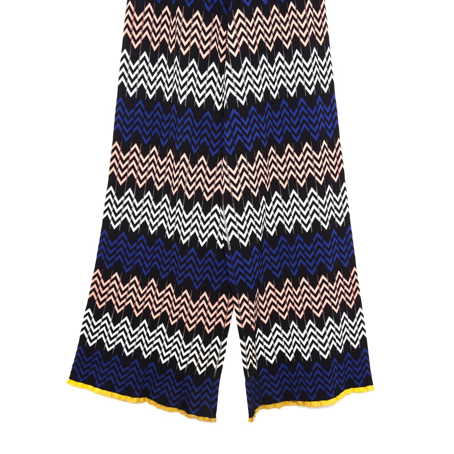 MISSONI Lamé knitted multicolor casual pants
