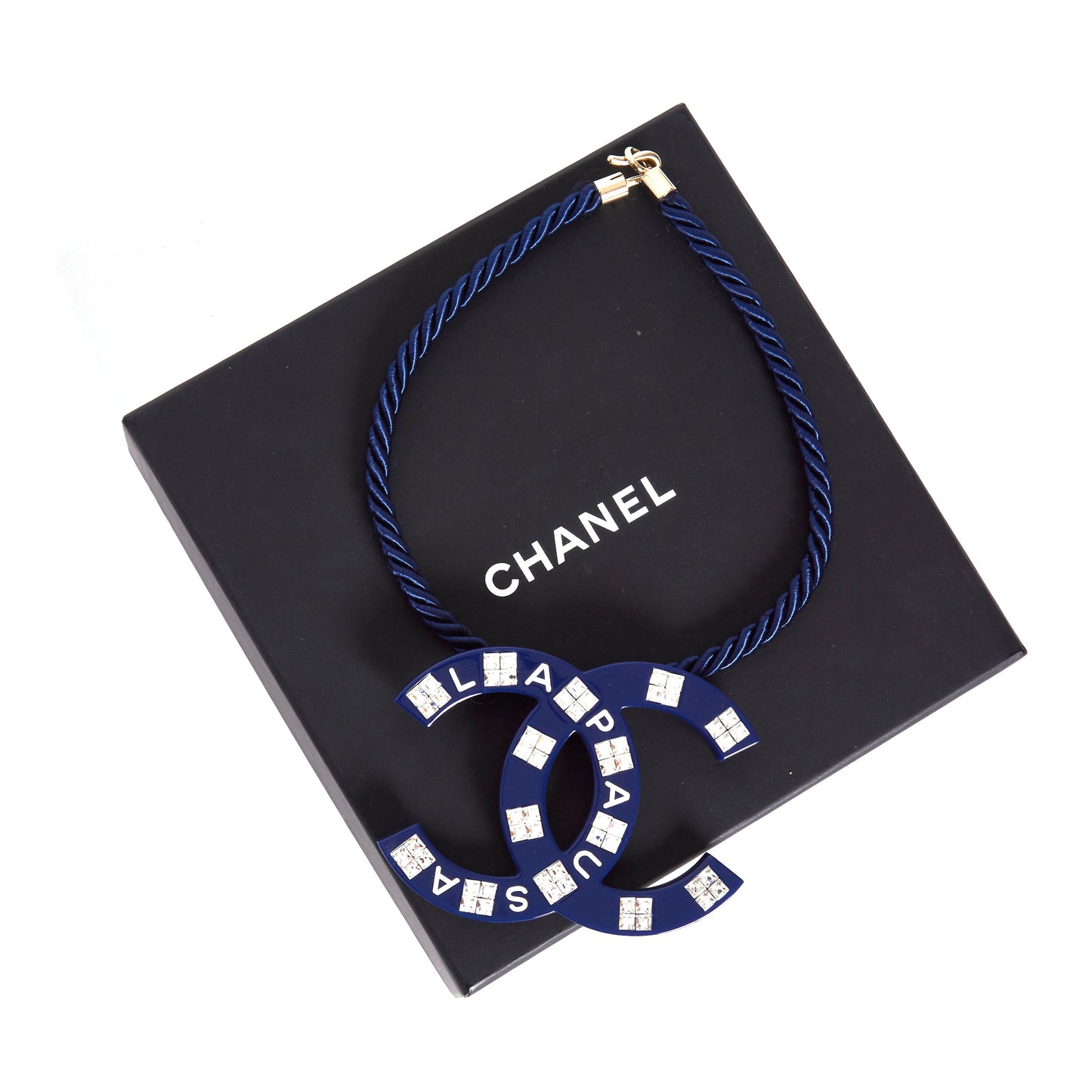 CHANEL La Pausa CC Choker Necklace