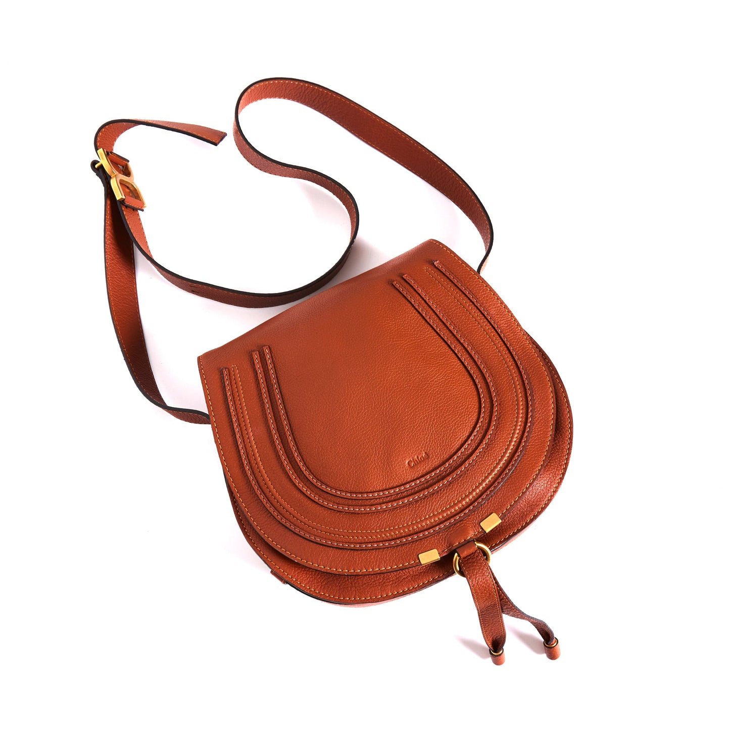 CHLOE Marcie Medium Bag - Tan