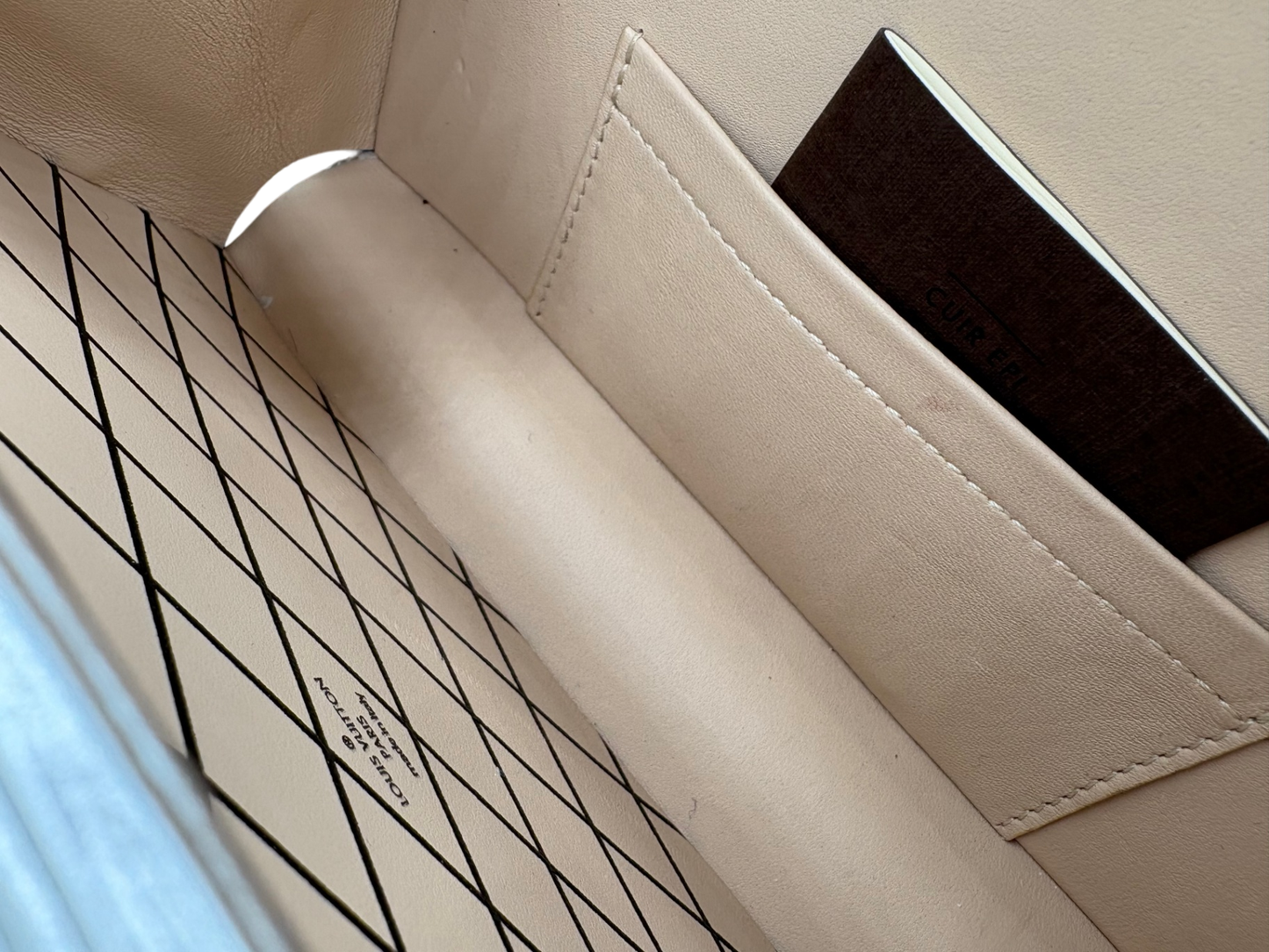 LOUIS VUITTON Petite Malle Silver/Gold