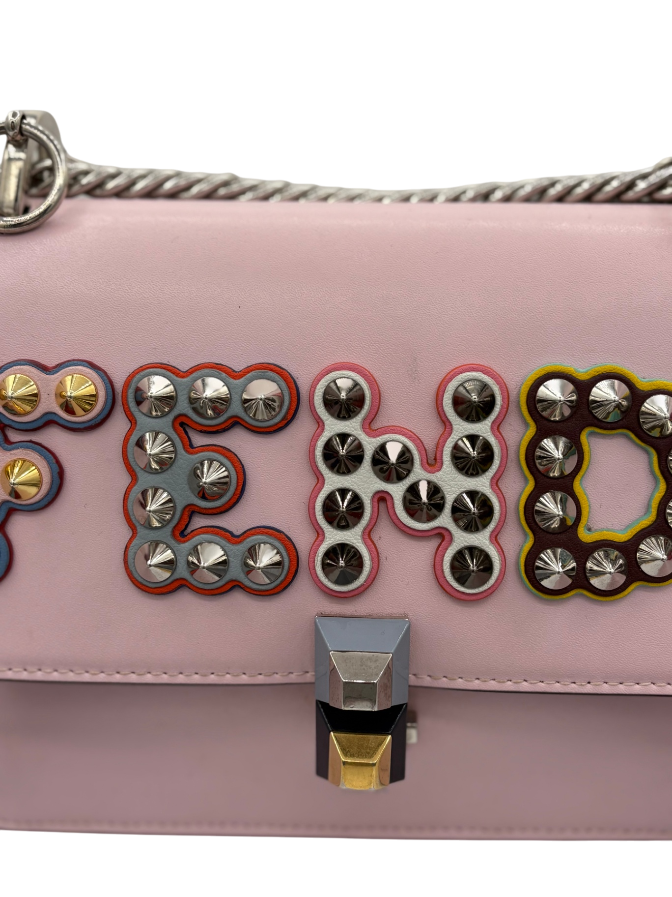 FENDI Kan - pink with limited edition strap