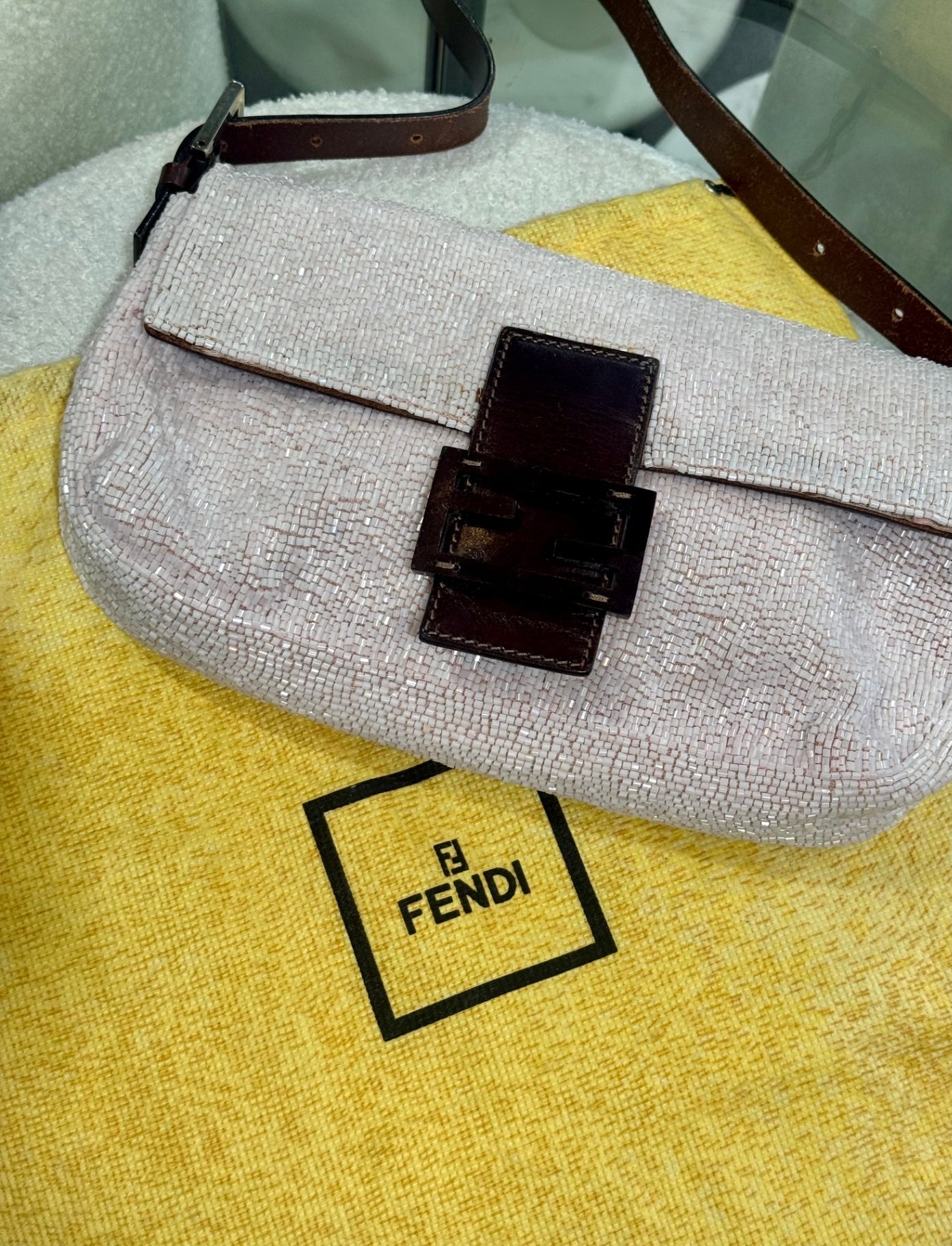 FENDI BAGUETTE - Vintage beaded bag