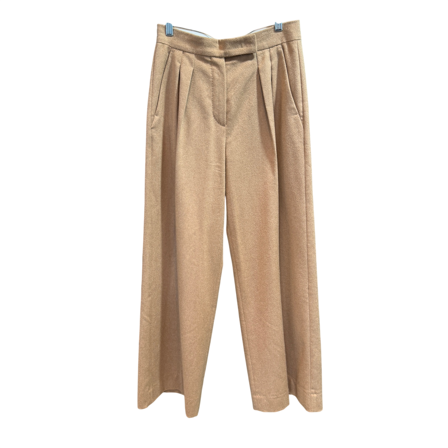 MAX MARA Beige Wool Pants Size 38