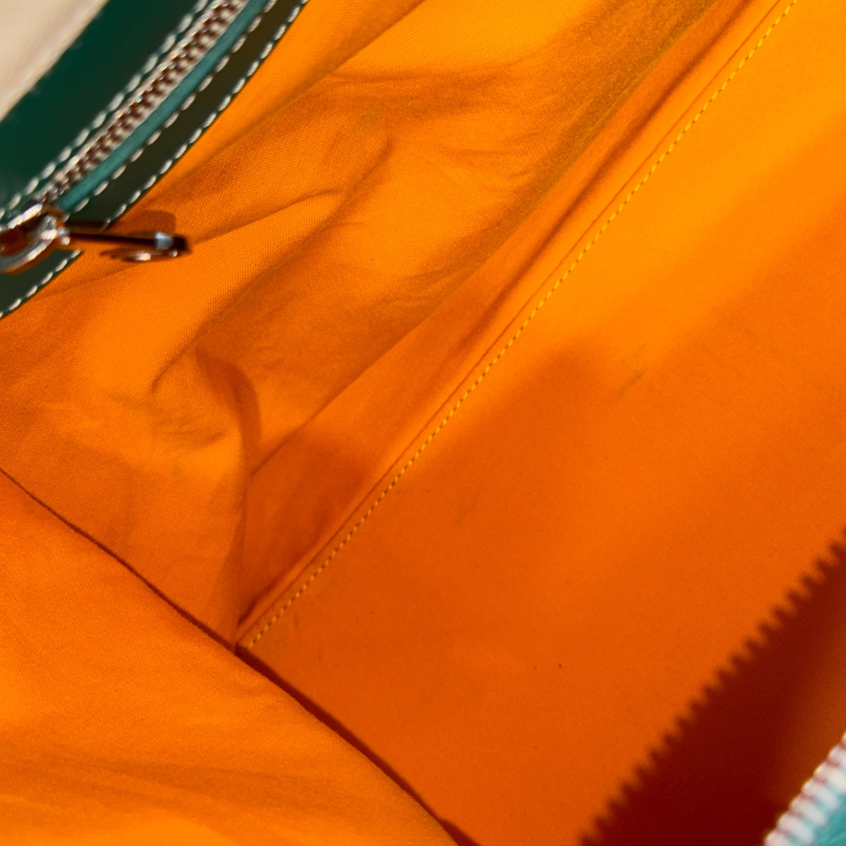 GOYARD Bowling 55 Green Duffle Bag