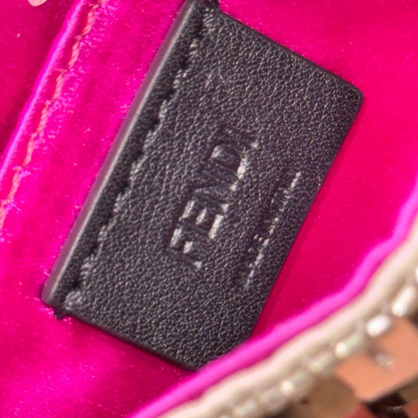 FENDI Sequin Nano Baguette Charm