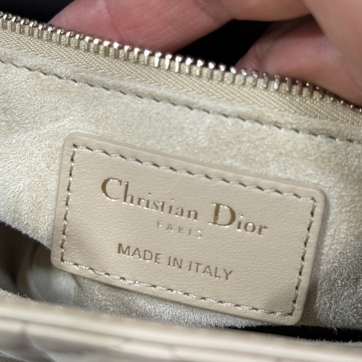 DIOR Lady Dior Small Beige Cannage