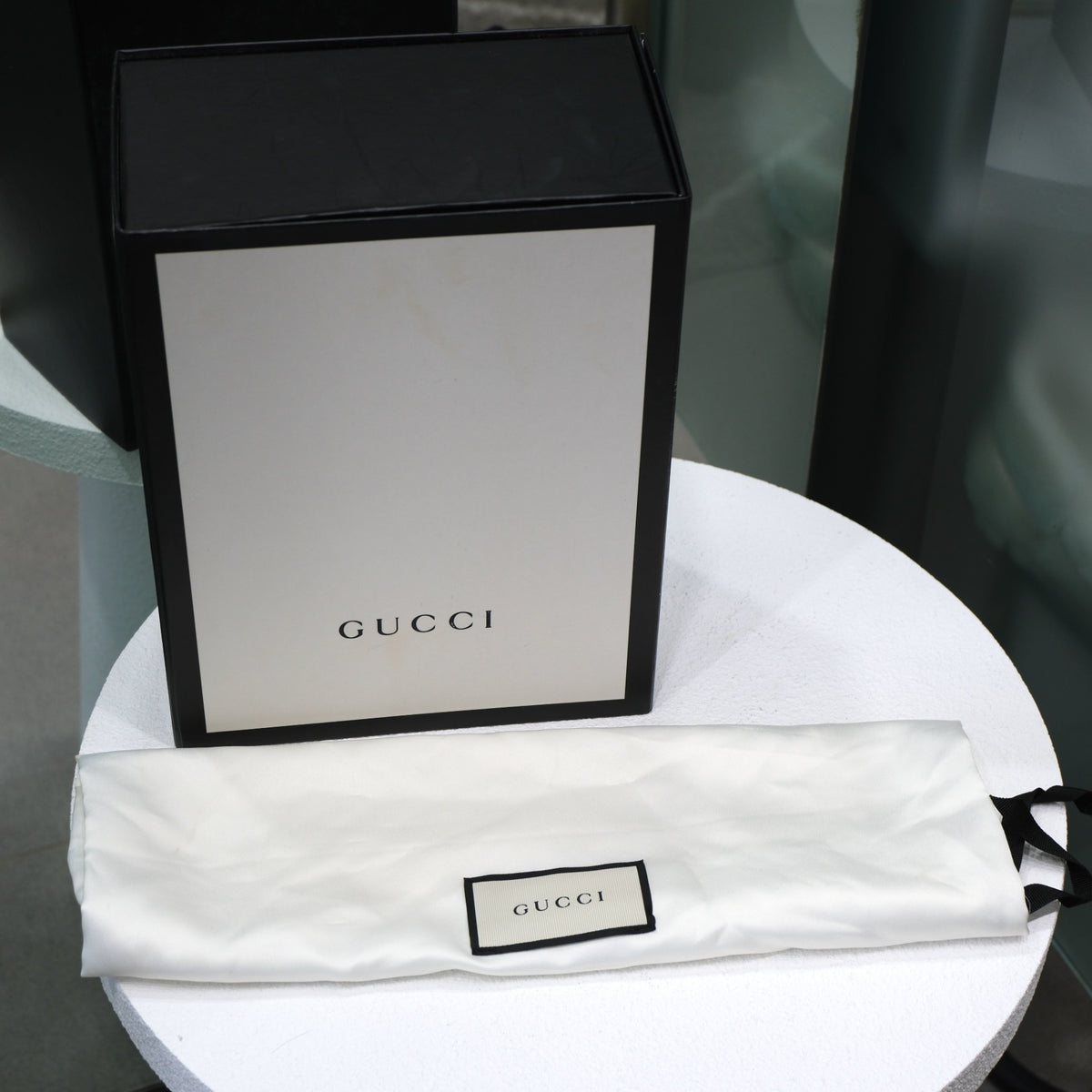 GUCCI GG Marmont Small Camera Crossbody Bag - Black