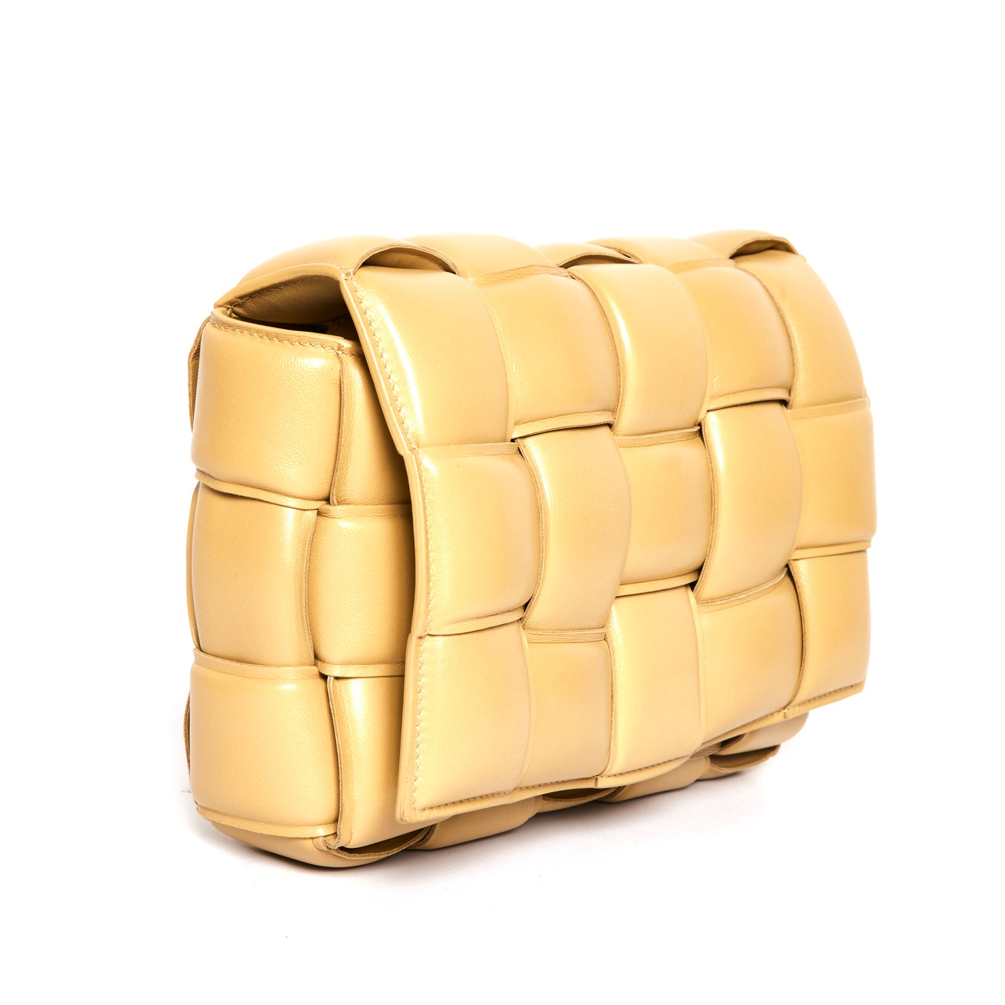 BOTTEGA VENETA Padded Cassette Bag - Cream