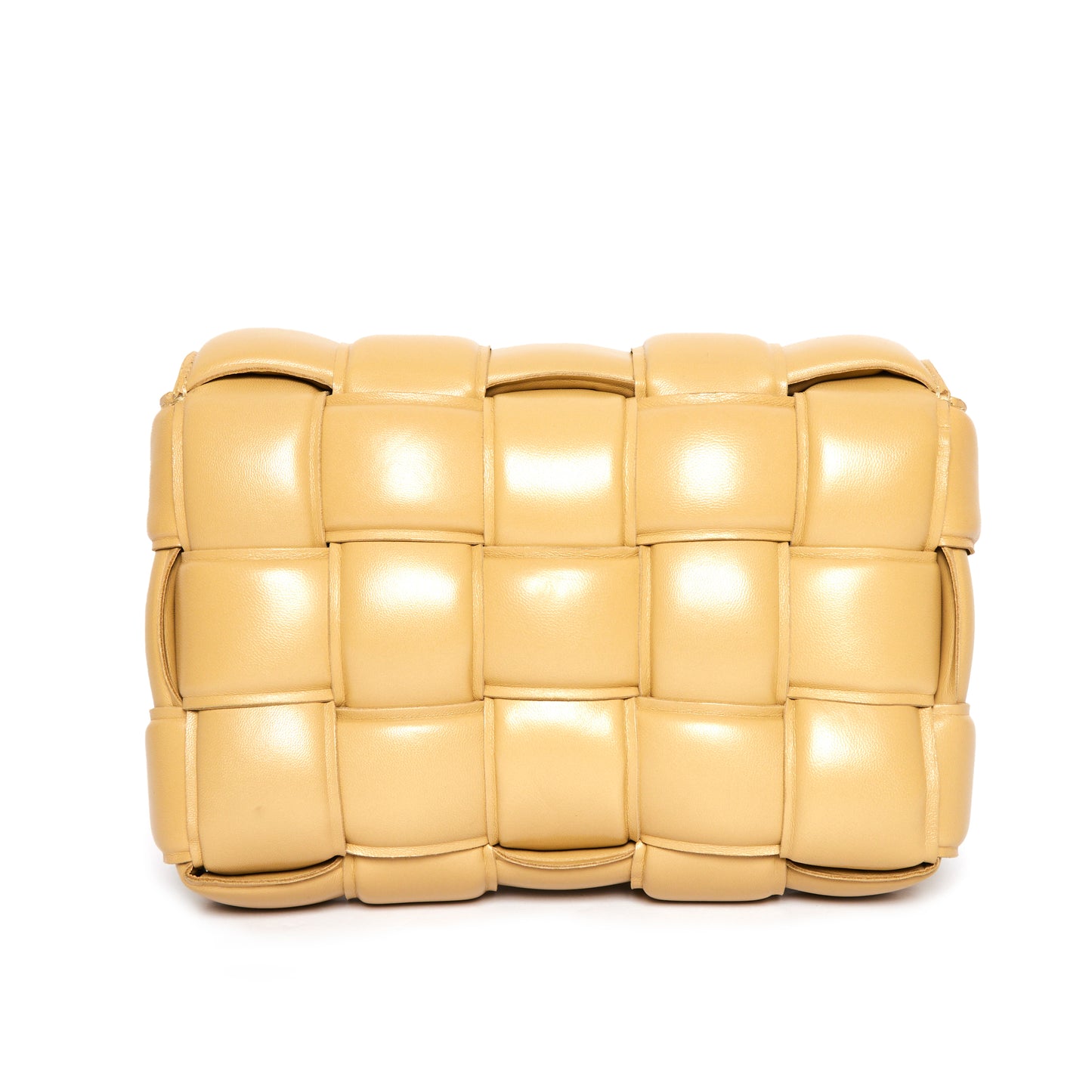 BOTTEGA VENETA Padded Cassette Bag - Cream