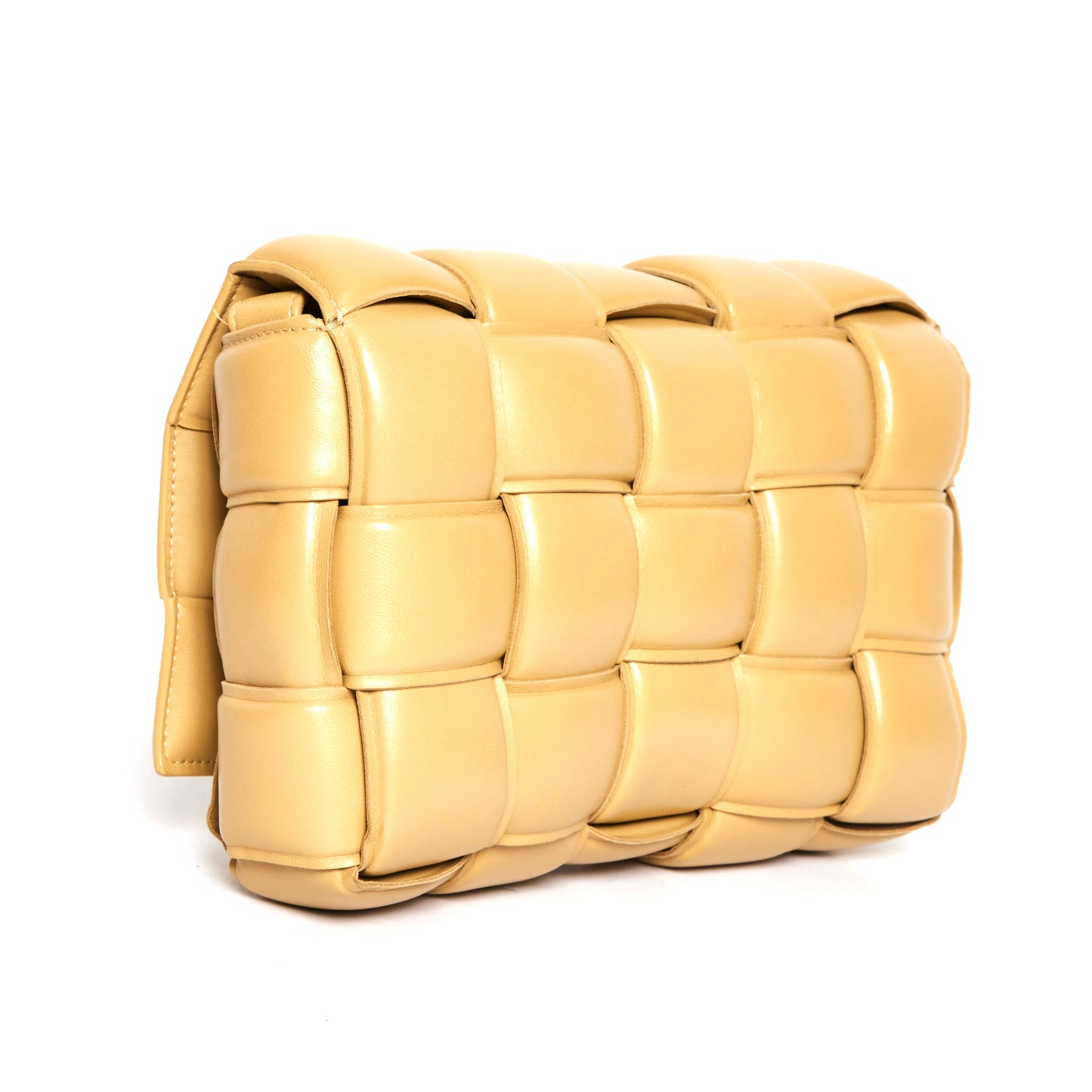BOTTEGA VENETA Padded Cassette Bag - Cream