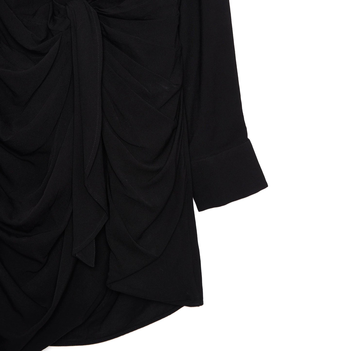 JACQUEMUS La Robe Bahia draped minidress 36