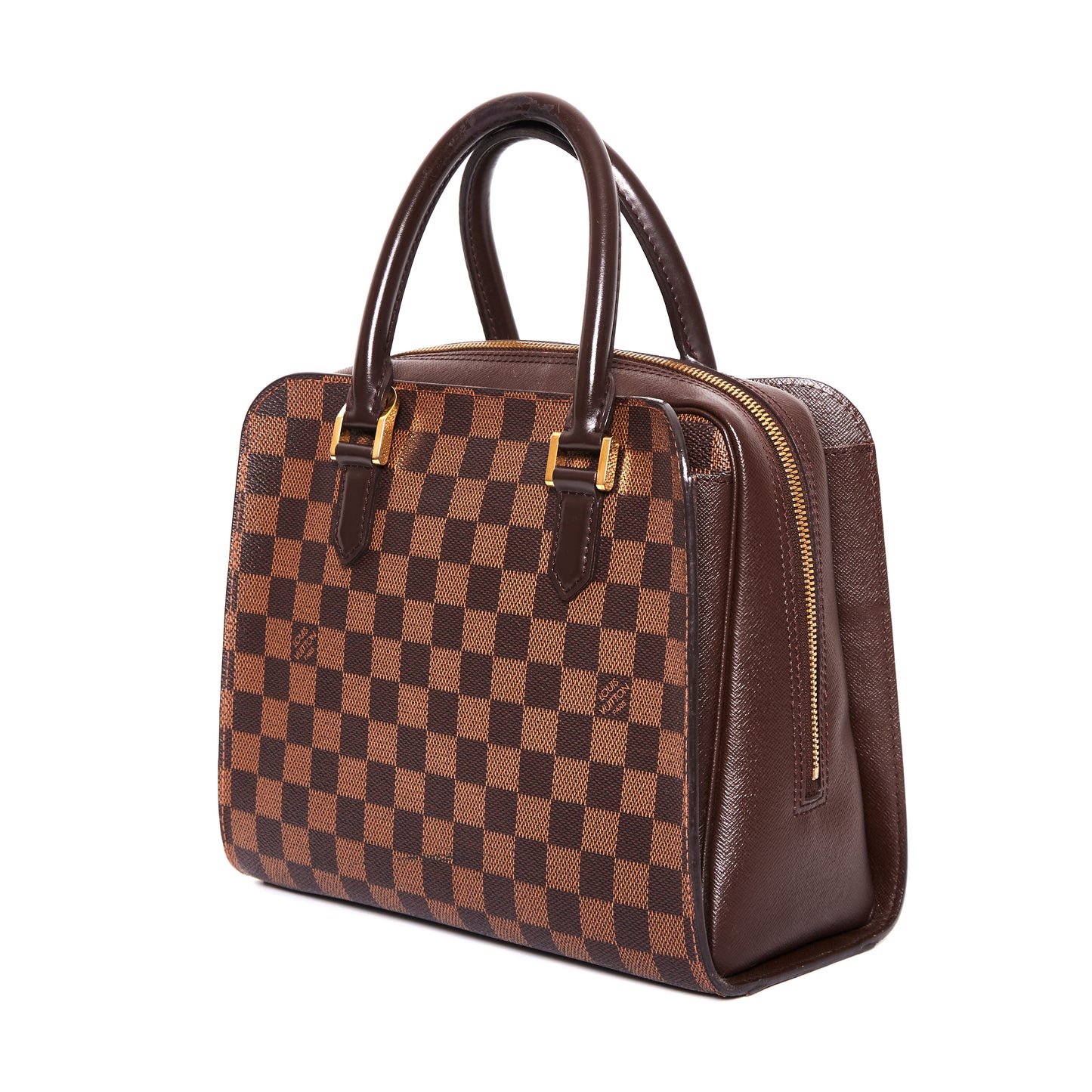 LOUIS VUITTON Triana Damier Ebene Handbag