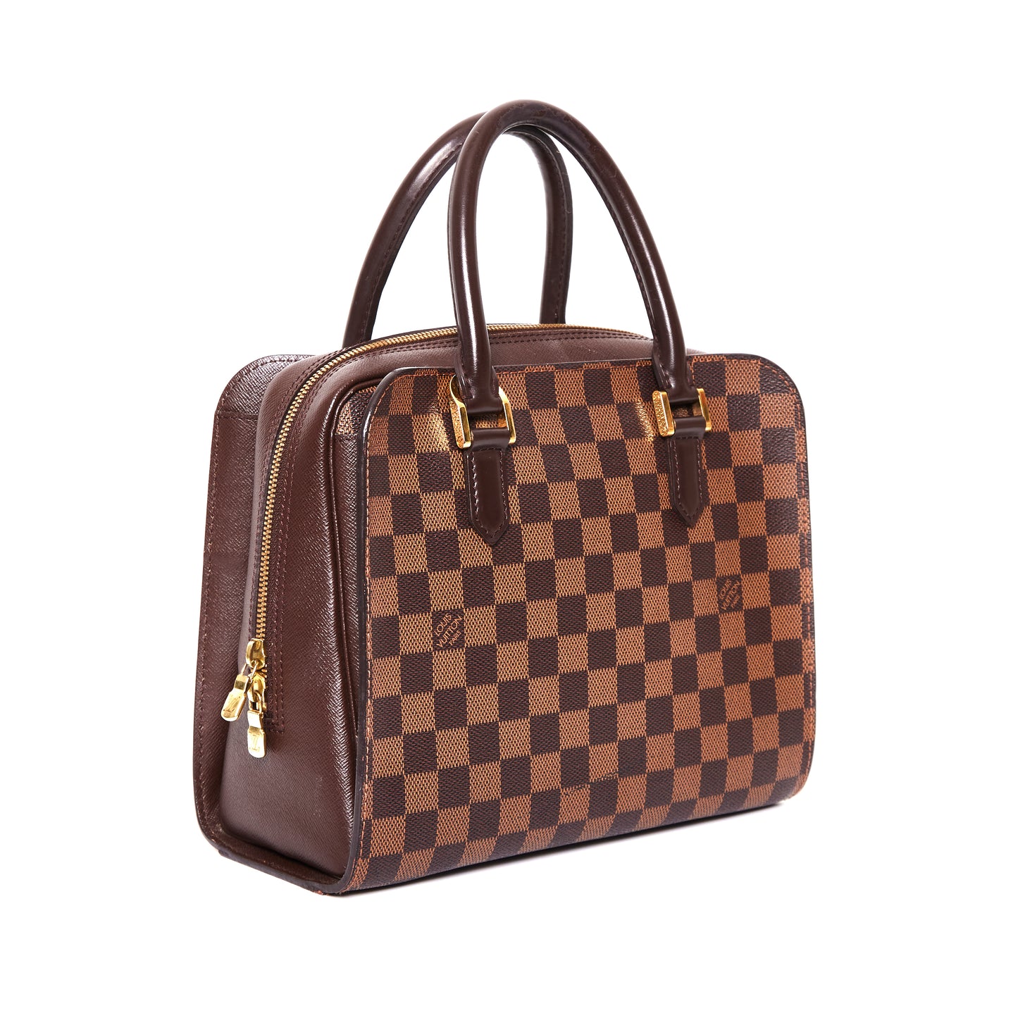LOUIS VUITTON Triana Damier Ebene Handbag