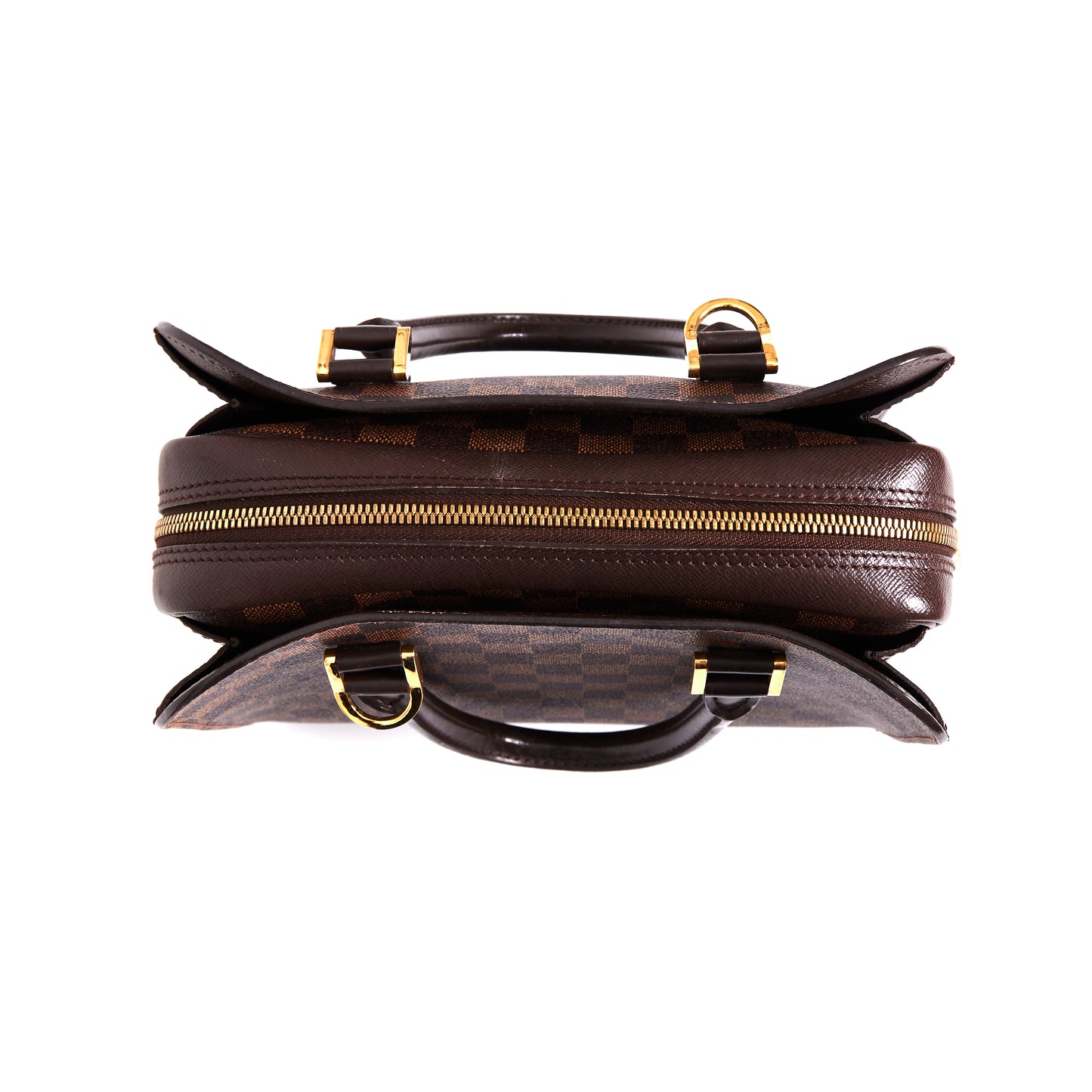 LOUIS VUITTON Triana Damier Ebene Handbag