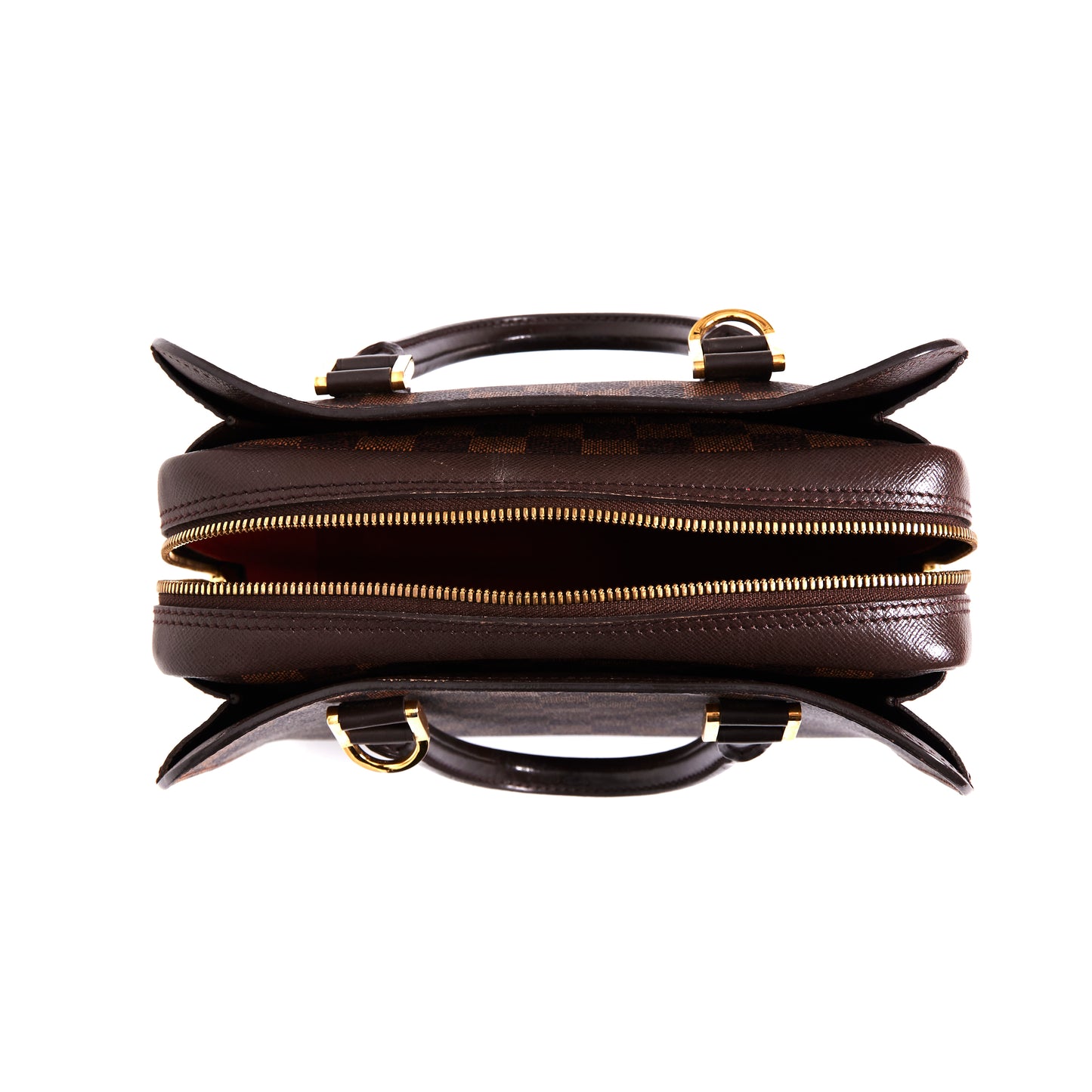LOUIS VUITTON Triana Damier Ebene Handbag