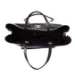 CHANEL Calfskin Large Serial Shopper Tote Black