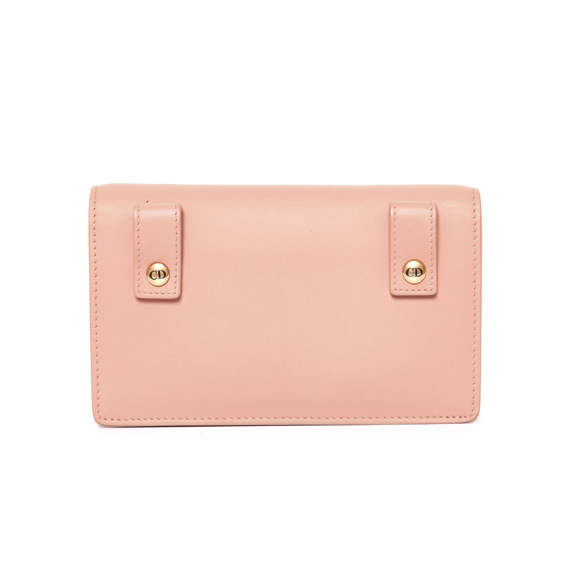 DIOR Pouch Saddle Waist Belt Bag Blush Pink