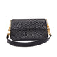 BALLY Vintage Quilted Leather 2way Bag Black