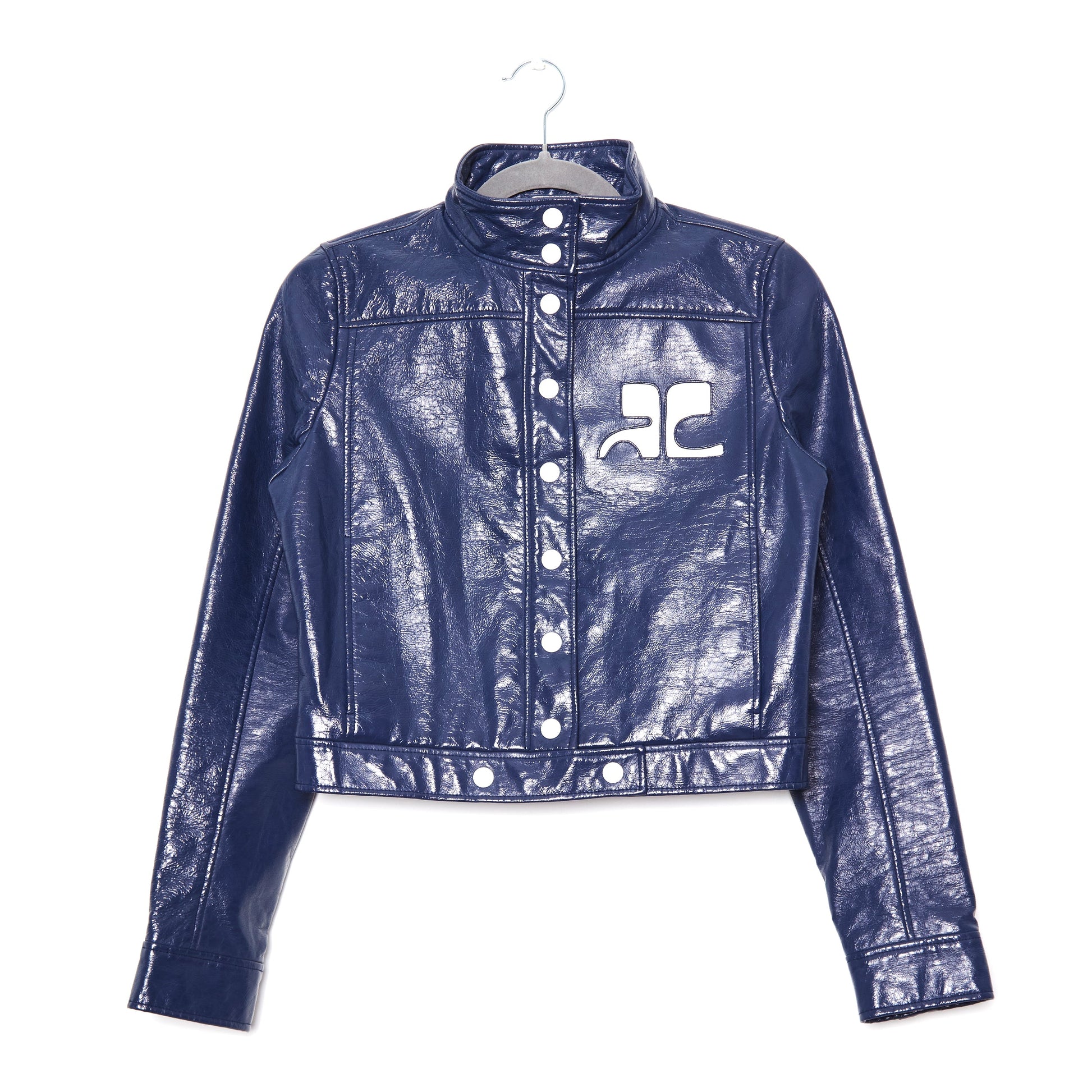 Courrèges Vinyl Reedition Jacket 'Dusk Blue' 36