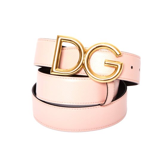 DOLCE & GABBANA Reversible DG Logo Belt