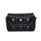 DIOR Diorcamp Quilted Crossbody Bag in Black Macrocannage Calfskin Leather