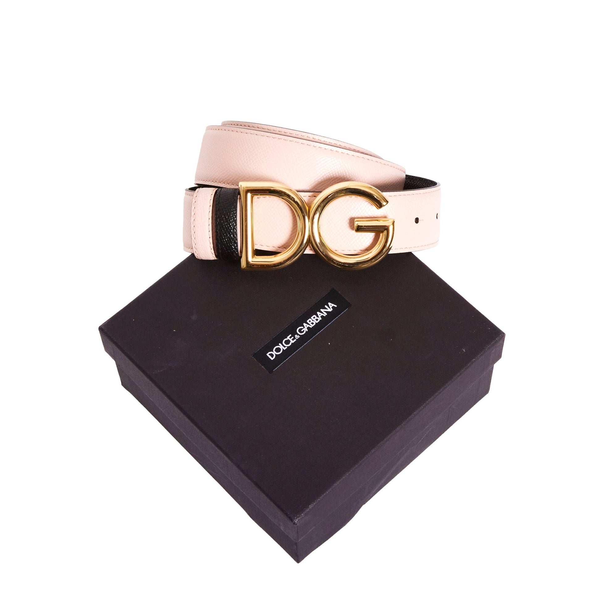 DOLCE & GABBANA Reversible DG Logo Belt