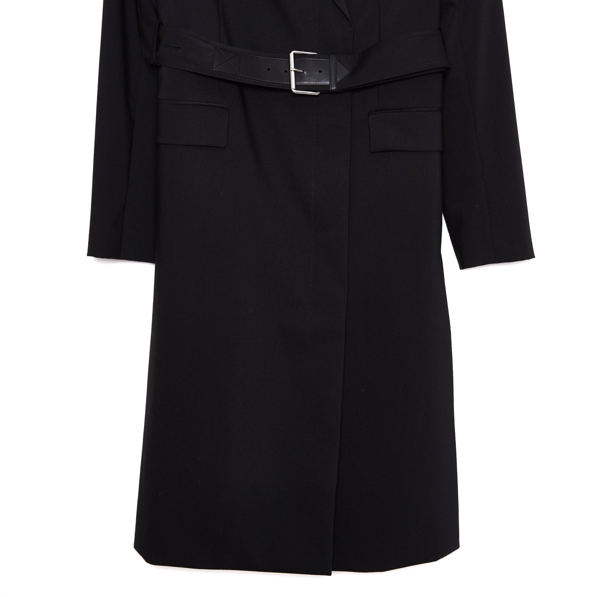 HELMET LANG Trench Coat - Black 6-8