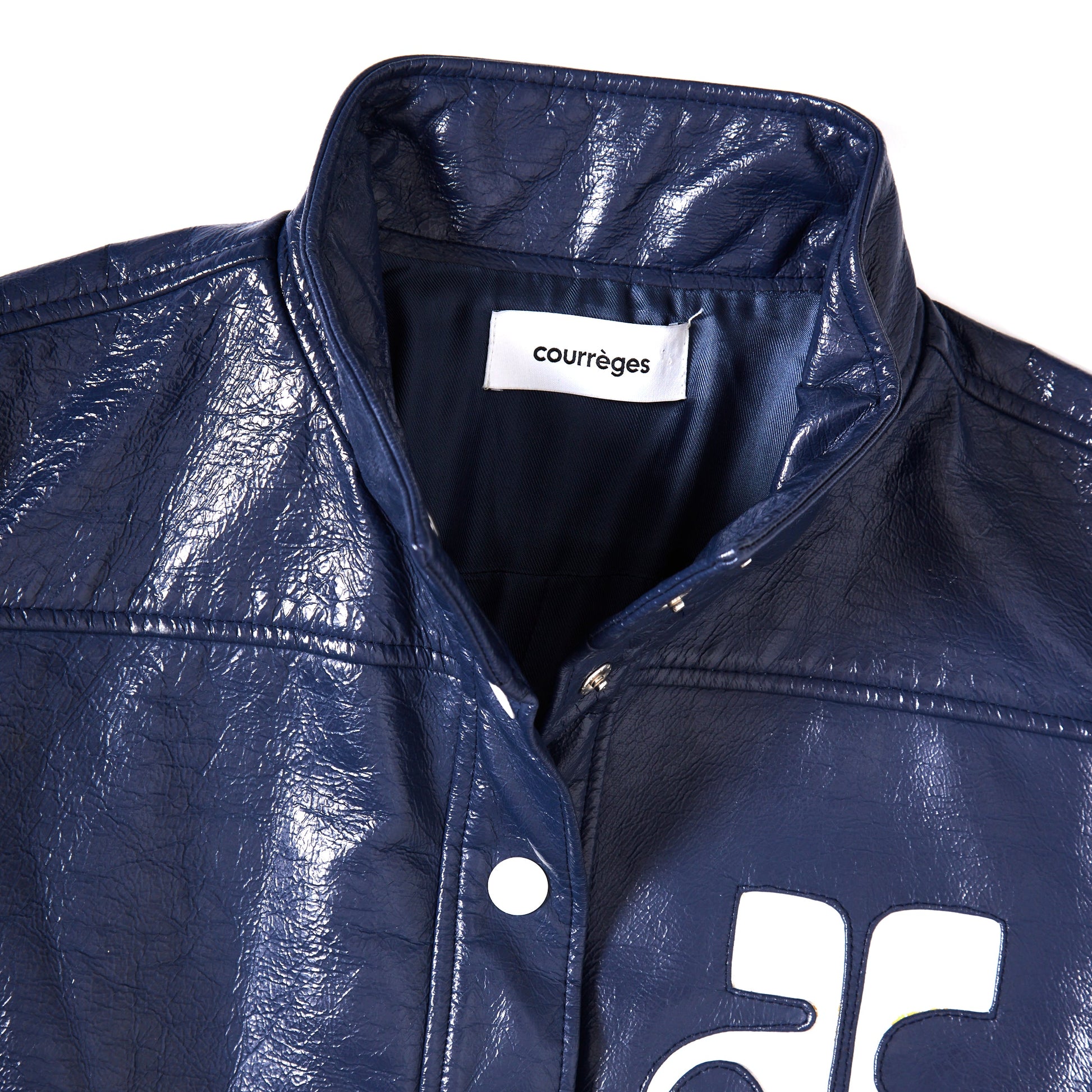 Courrèges Vinyl Reedition Jacket 'Dusk Blue' 36