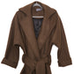 WATSON X WATSON Belted Wrap Wool Coat in Khaki 6